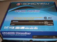 Sonicview FTA free to air satellite receiver and Dish