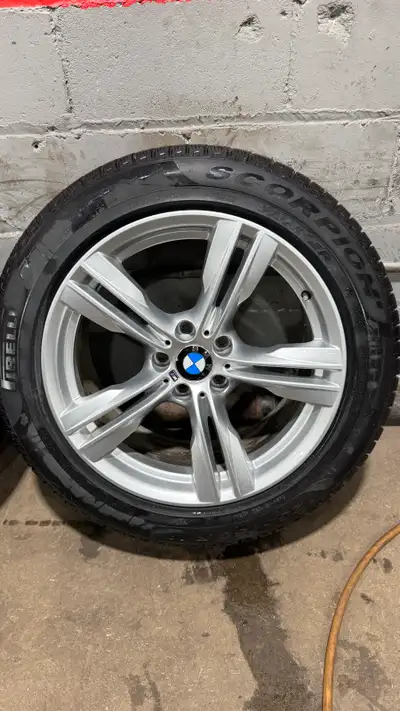 Sell OEM rims for bmw x5 or bmw x6 - r19 (5x120) and winter tires Pirelli 255/50/r19 Wheels for bmw...