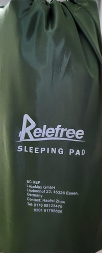 Relefree Self-inflating Sleeping pad for 1 person.