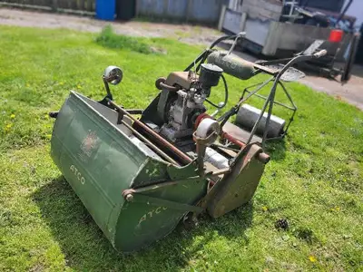 vintage lawn mower , View more