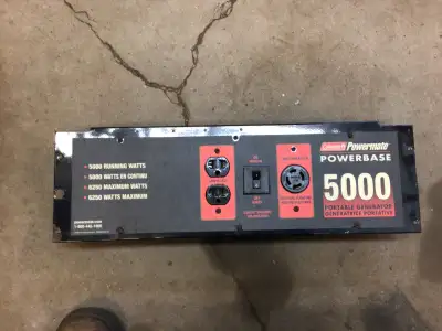 parting out Coleman generator, View more