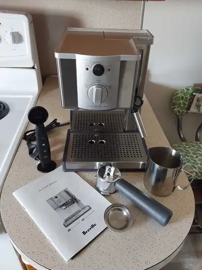 Breville Cafe Roma espresso machine, View more