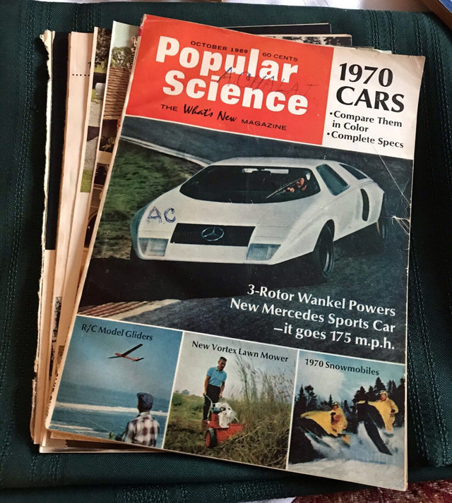 Mechanix Illustrated Popular Science group 68 69 70’s dans Magazines  à Thunder Bay - Image 3