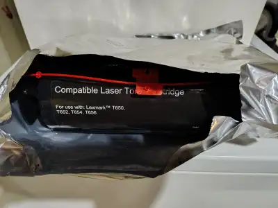 New Compatible Lexmark T650 Toner Cartridge, View more
