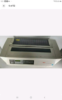 Oki Okidata PaceMark 4410 Dot Matrix Printer in good condition