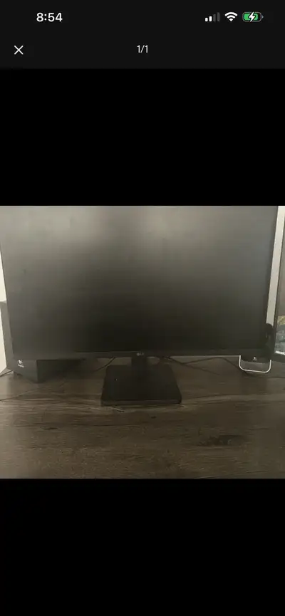 LG monitor 24inch, View more
