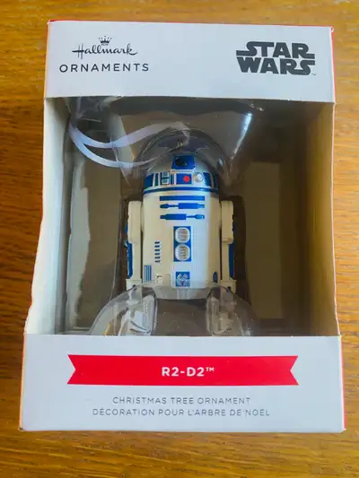 SELLING: Star Wars R2-D2 Christmas Tree Ornament (New in box) I have for sale a new, factory sealed...