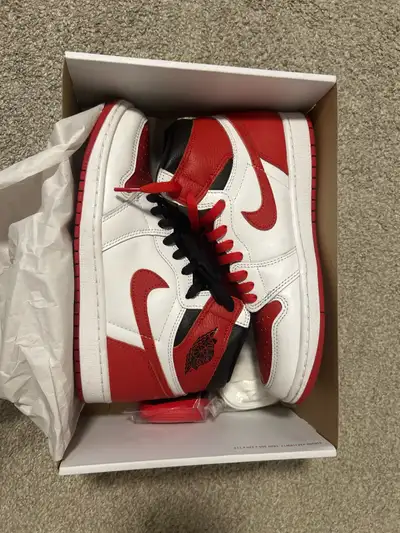 Nike Air Jordan 1 Retro High Heritage White Red, View more