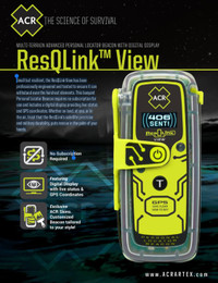 ACR ResQLink 425 View PLB GPS