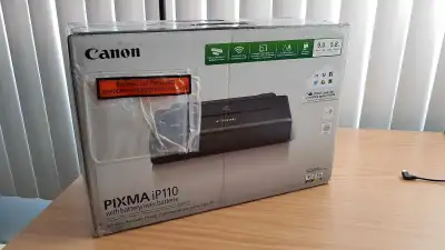 I'm selling a brand new Canon PIXMA iP110 mobile printer, perfect for on-the-go printing with wirele...