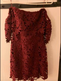 Guess Red Lace Dress