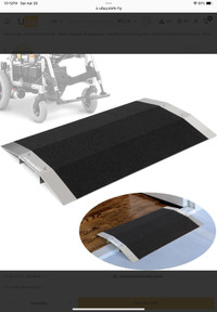 “New” Wheelchair Aluminum Threshold Ramp