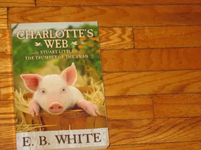 Charlotte's Web, Stuart Little, Trumpet of the Swan by EB White, View more