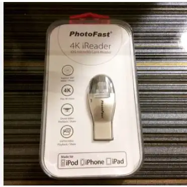 PhotoFast 4KiReader Flash Memory Card Reader, View more