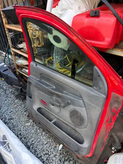 I have 2 dodge ram doors they are in good shape on the back side They are for my 2008 dodge 5500 sin...
