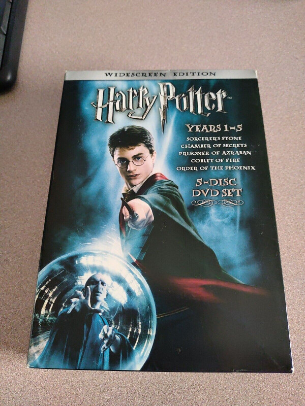 Harry Potter Years 1-5 (5-DVD BOX SET) IN EXCELLENT CONDITION in CDs, DVDs & Blu-ray in St. John's
