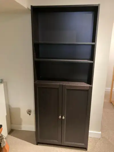 IKEA brown Billy bookcases $45ea, View more