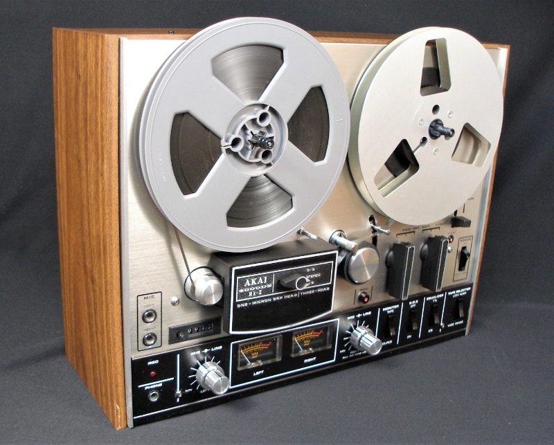 REELTOREEL AKAI 4000DS MKII MAGNÉTOPHONE STEREO TAPE RECORDER
