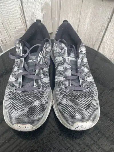 Nike Flyknit Lunar Wolf Grey 554887 Mens Size 8 Preowned - light, View more