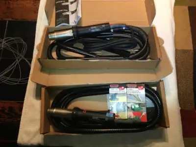 2 heat guns New condition For welding plastics or installing laminate flooring $300 each or $500 for...