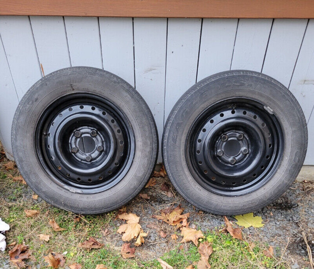 195/65R15 2 Powder Coated Rims in Tires & Rims in Annapolis Valley