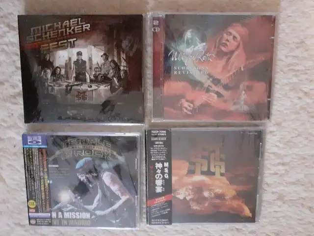 SCORPIONS ! MICHAEL SCHENKER CD LOT OF 17 ! in CDs, DVDs & Blu-ray in City of Toronto - Image 3