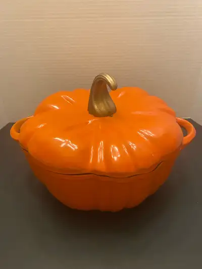 Smith & Clark Ironworks Pumpkin Dutch Oven 4QT/3.7L, View more