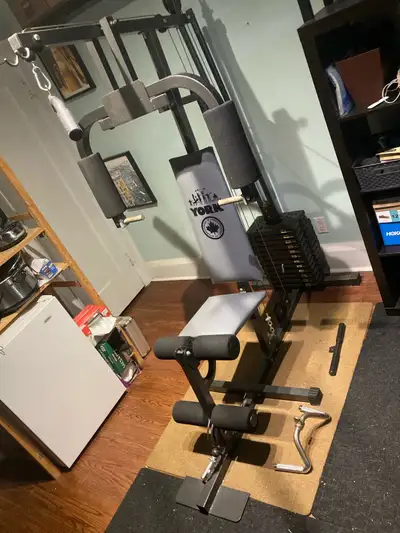 York Fitness Compact 825 Multi-Gym – Full Body Workout Machine, View more