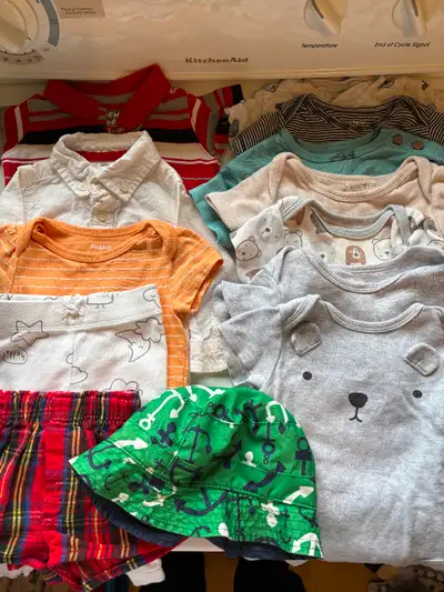 Boys clothes and hat, size 3-6 months, View more