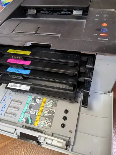 FREE Samsung OEM colour laser cartridges CLP-360 (used), View more