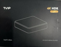 TVIP S-BOX  MEDIA PLAYER 4K HDR