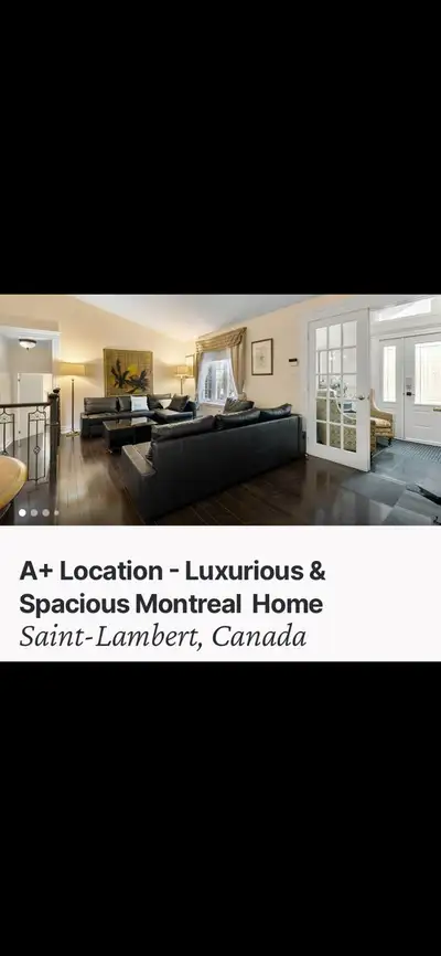 FORMULA 1 - Luxurious ranch-style house for rent during GRAND PRIX WEEKEND- JUNE 12th to 15th. $2500...