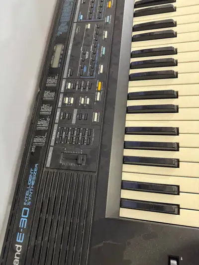 This Roland E-30 Intelligent Synthesizer is a classic piece of gear ready for a new home. As this is...