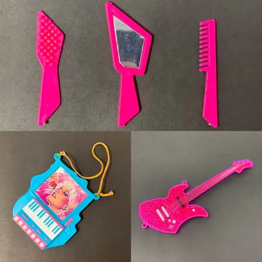 Jem and the Holograms doll vintage accessories Hasbro