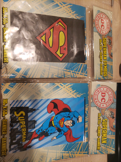 DC Comics Superman Superman Symbol Banners, View more