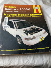 VINTAGE HAYNES 1995 - 2004 NISSAN SENTRA 200SX MANUAL #M1303
