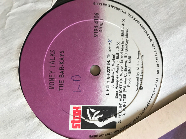 Bar-Kays Stax funk breaks LP vg++ in CDs, DVDs & Blu-ray in City of Toronto - Image 4