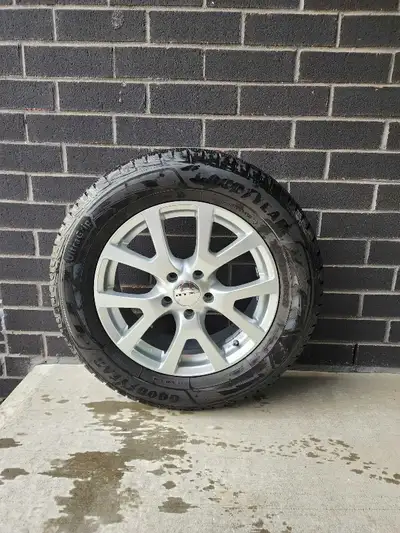 These Goodyear UltraGrip Performance+ SUV winter tires provide exceptional grip and handling in cold...