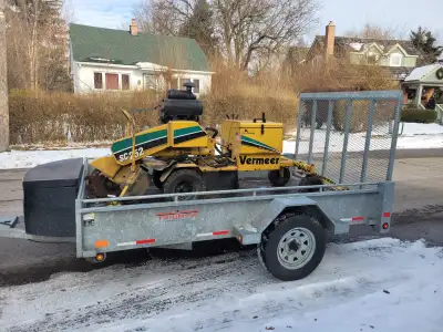 For sale is my vermeer sc252 stump grinder. Fully serviced and ready to work. Brand new teeth and co...