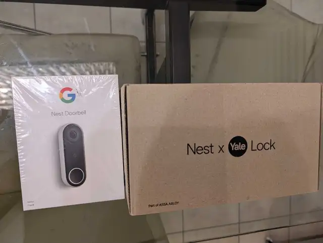 Google Nest Doorbell (Wired) & Yale Security Nest x Yale Lock