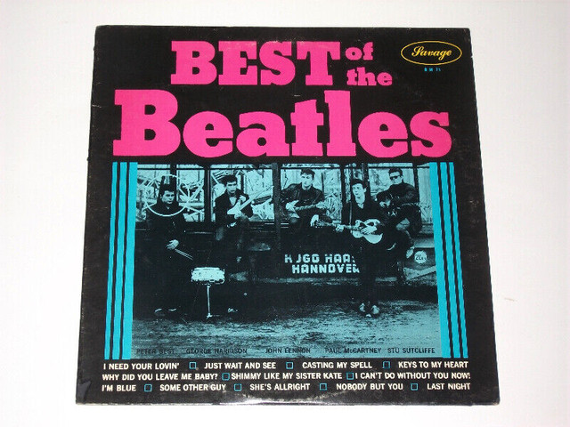 Pete Best - Best of the Beatles (1966)  LP dans CD, DVD et Blu-ray  à Ville de Montréal