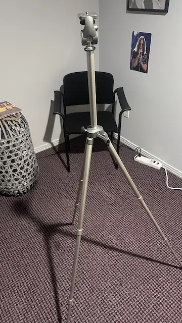 Topman Portable Camera Tripod for CELL Phones or Camera use - Can be used for ZOOM calls or recordin...
