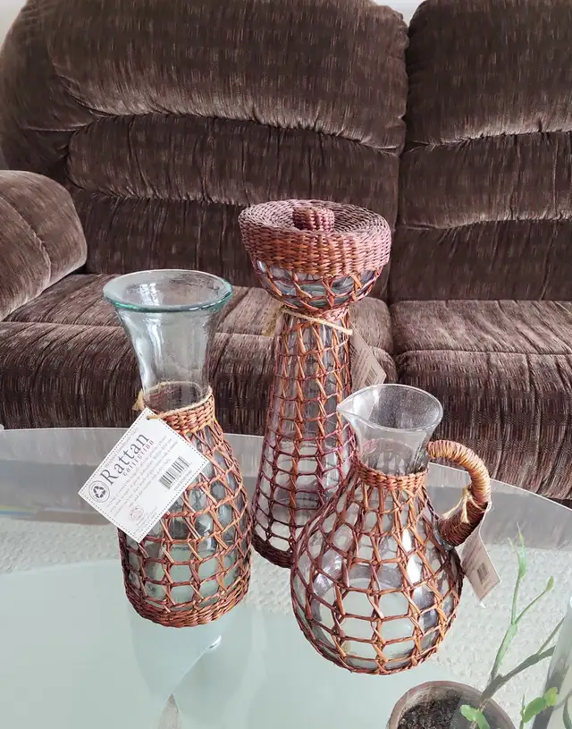 Ratan decor set