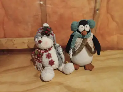 Christmas Decorations (Penguin + Snowman), View more