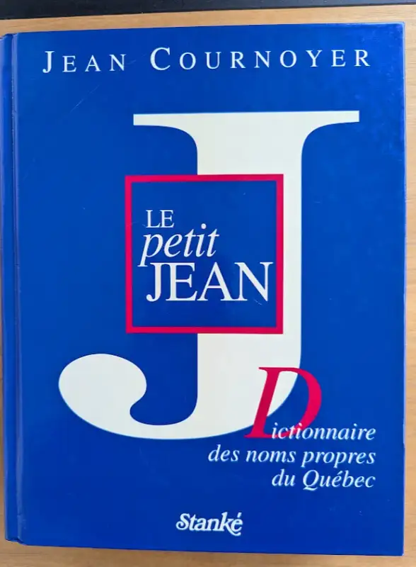 Le petit Jean : dictionnaire des noms propres du Québec in Textbooks in Gatineau - Image 2