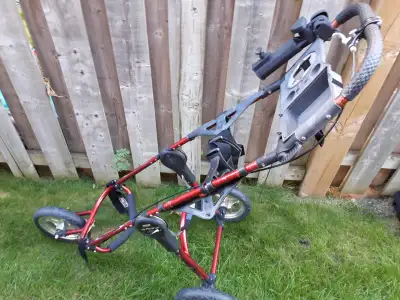 Bag Boy collapsible golf cart red $60 OBO, View more
