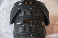Sigma EX 10 20 ultra wide angle zoom for nikon DX camera