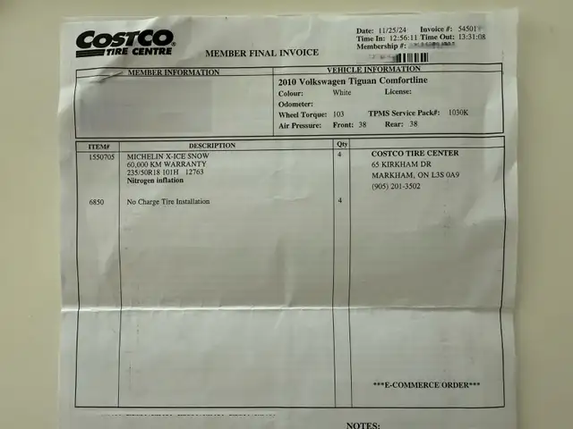 Great Winter Tires and Rims set VW/Audi - 235/50/18 in Tires & Rims in Markham / York Region - Image 7