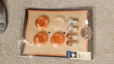 I have for sale Harley signal light lenes it fits most 00 and up Harleys with bullet turn signals as...