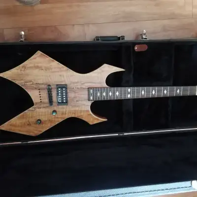 Bc rich warlock  exotic wood series avec case original bc rich, View more
